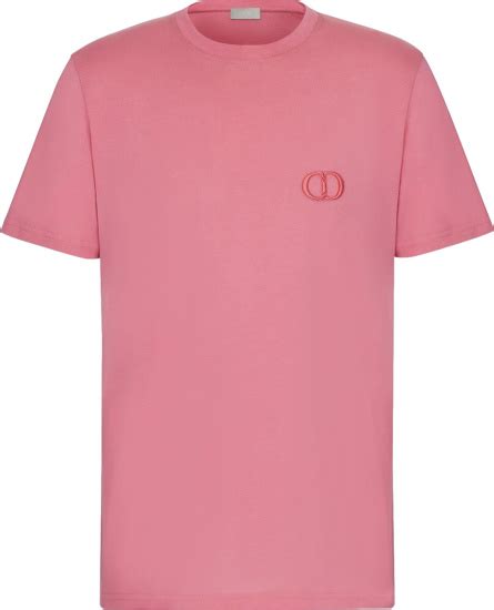 dior t shirt pink writing|CD Icon Relaxed.